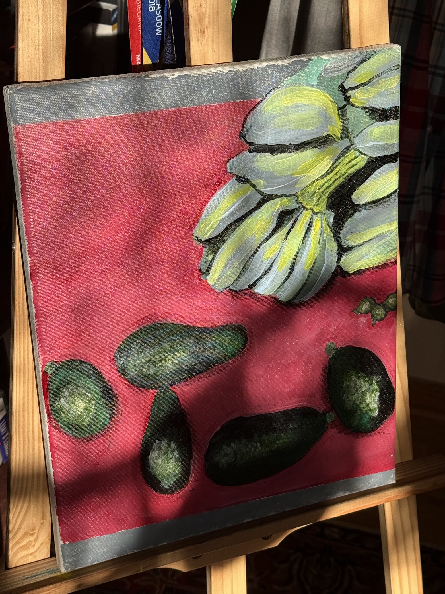 Bananas and avocados